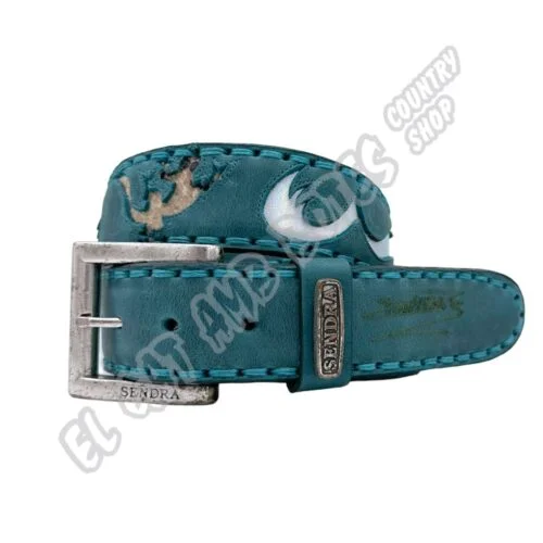 El Gat amb Botes - Platja d'Aro - Shop Online - Belts - David Villellas - Sendra 14164 Sprinter Turquoise
