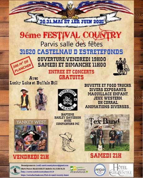 El Gat Amb Pots - Esdeveniments - Castelnau Destretefonds - 9ème Festival Country
