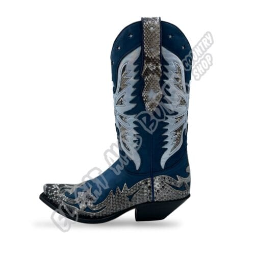 El-Gat-Amb-Boots-Platja-Daro-Shop-Online-Boots-Sendra-6791-P-P-Piton-Natural-Nobuk-Delave-Blue-Ocean
